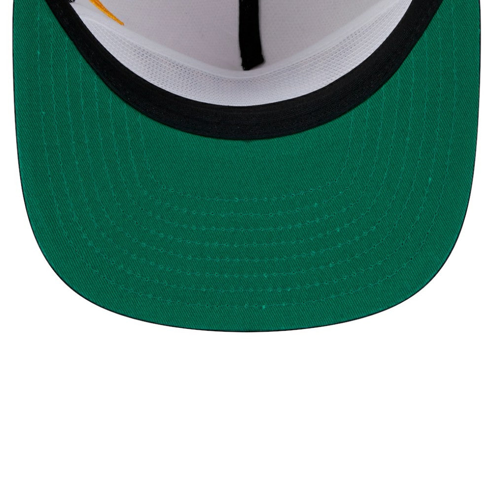 Pittsburgh Pirates New Era Iron Golfer Snapback Hat - Cream Hats