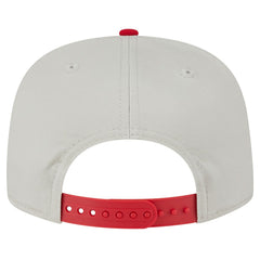 Los Angeles Angels New Era Iron Golfer Snapback Hat - Cream Hats