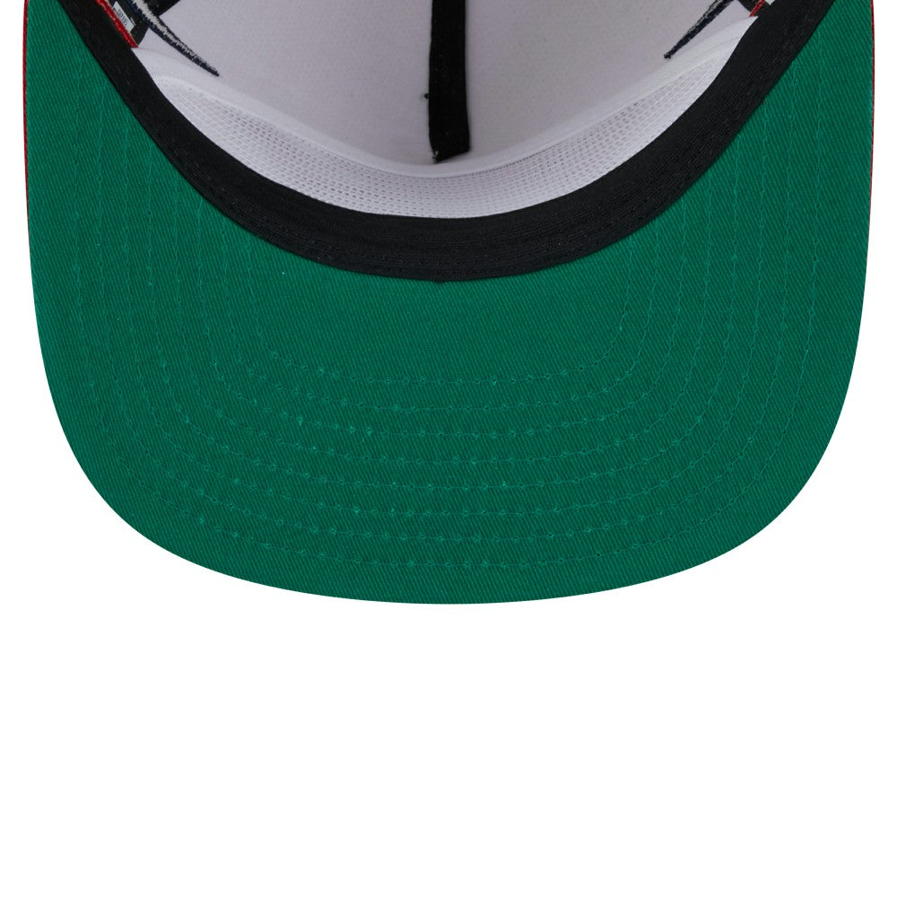 Los Angeles Angels New Era Iron Golfer Snapback Hat - Cream Hats