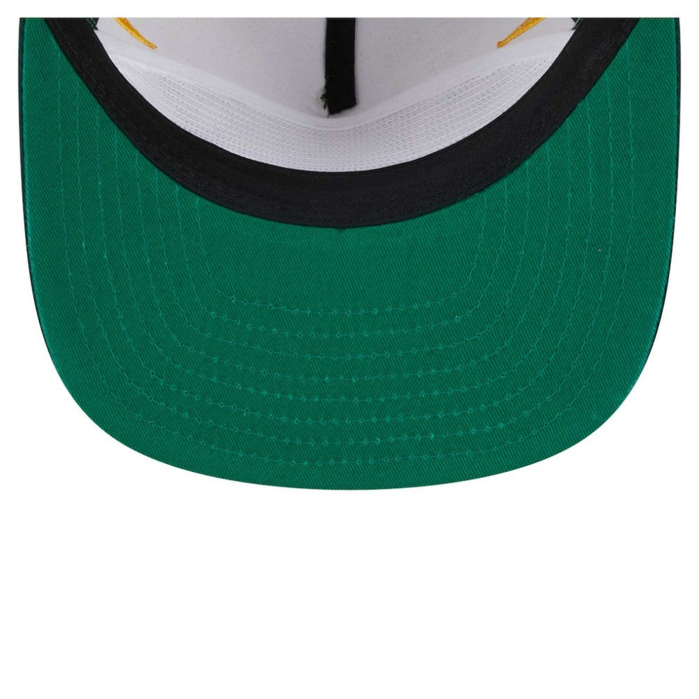 Athletics New Era Iron Golfer Snapback Hat - Cream Hats