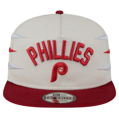 Philadelphia Phillies New Era Iron Golfer Snapback Hat - Cream Hats