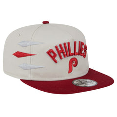 Philadelphia Phillies New Era Iron Golfer Snapback Hat - Cream Hats