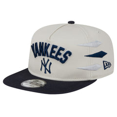 New York Yankees New Era Iron Golfer Snapback Hat - Cream Hats