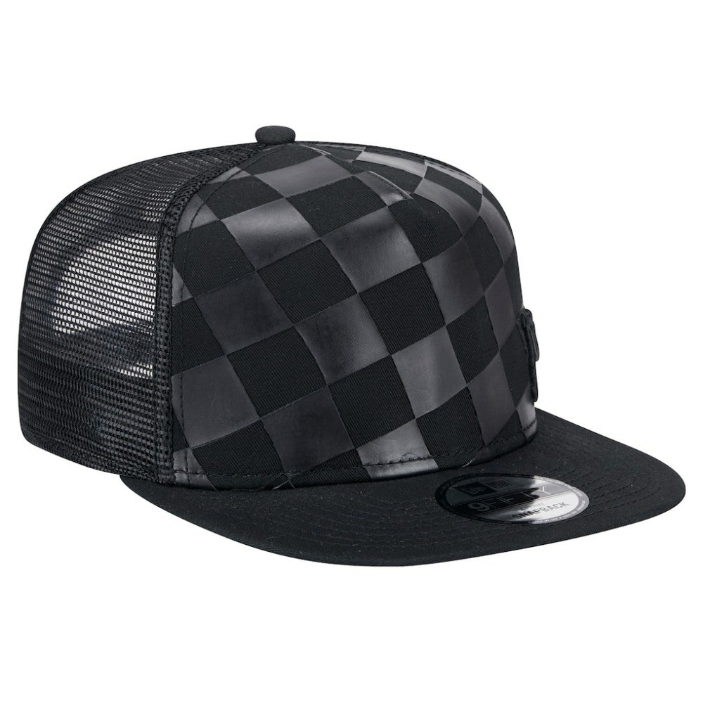 Pittsburgh Pirates New Era Score Check 9FIFTY A-Frame Trucker Snapback Hat - Black Hats