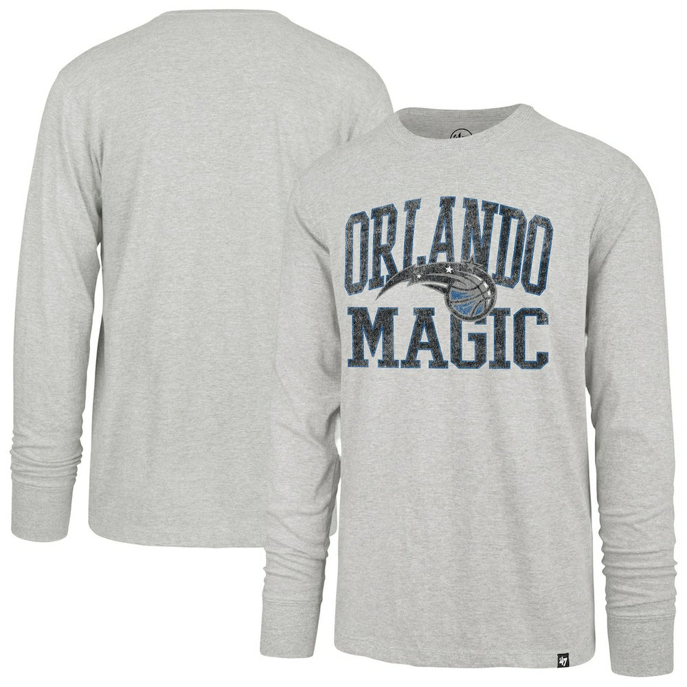 Orlando Magic '47 First Rate Franklin Long Sleeve T-Shirt Gray - 47 brand