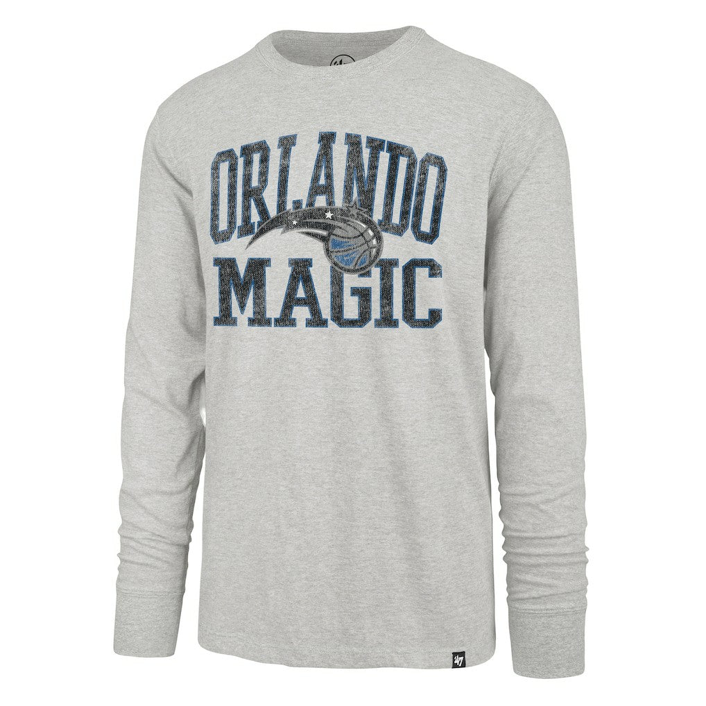 Orlando Magic '47 First Rate Franklin Long Sleeve T-Shirt Gray - 47 brand