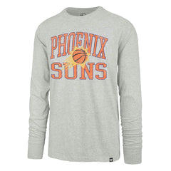 Phoenix Suns '47 First Rate Franklin Long Sleeve T-Shirt Gray - 47 brand