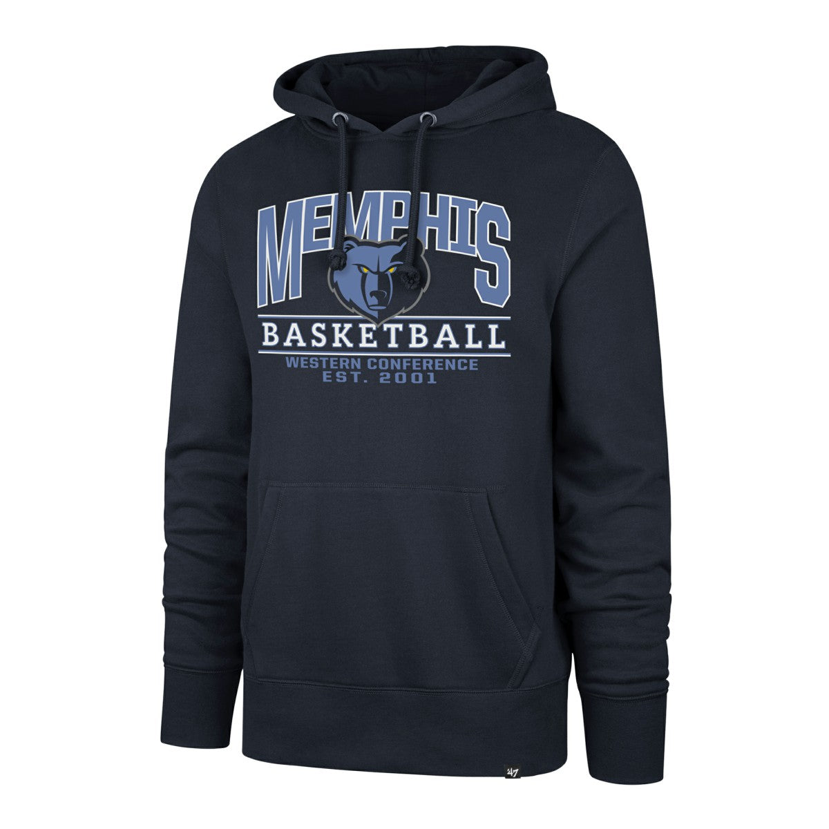 Memphis Grizzlies '47 Unisex Good Call Headline Pullover Hoodie Navy - 47 brand outlet