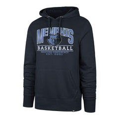 Memphis Grizzlies '47 Unisex Good Call Headline Pullover Hoodie Navy - 47 brand outlet