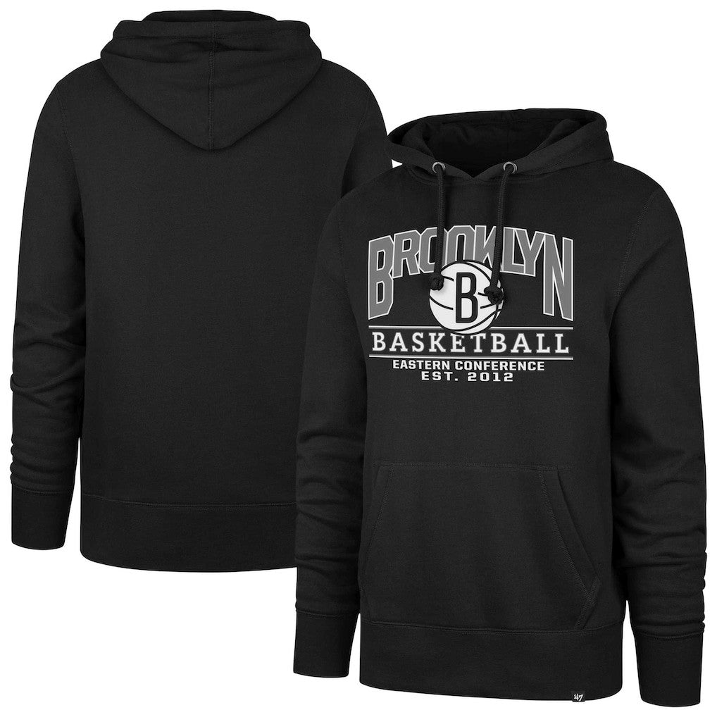 Brooklyn Nets '47 Unisex Good Call Headline Pullover Hoodie Black - 47 brand