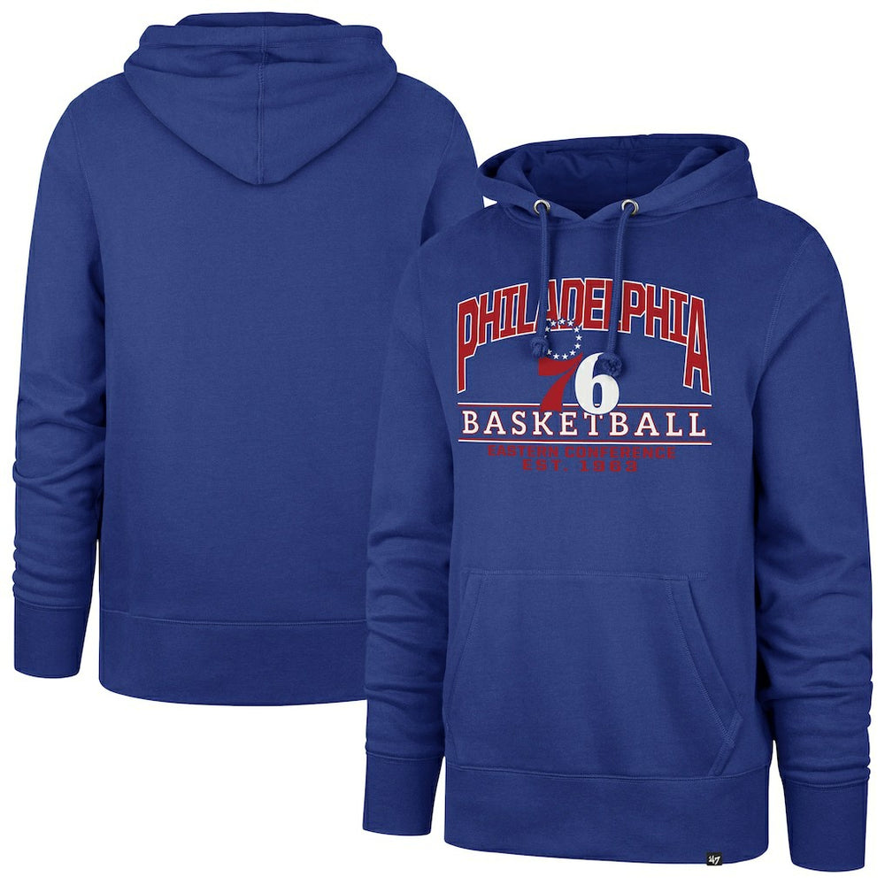 Philadelphia 76ers '47 Unisex Good Call Headline Pullover Hoodie Royal - 47 brand outlet