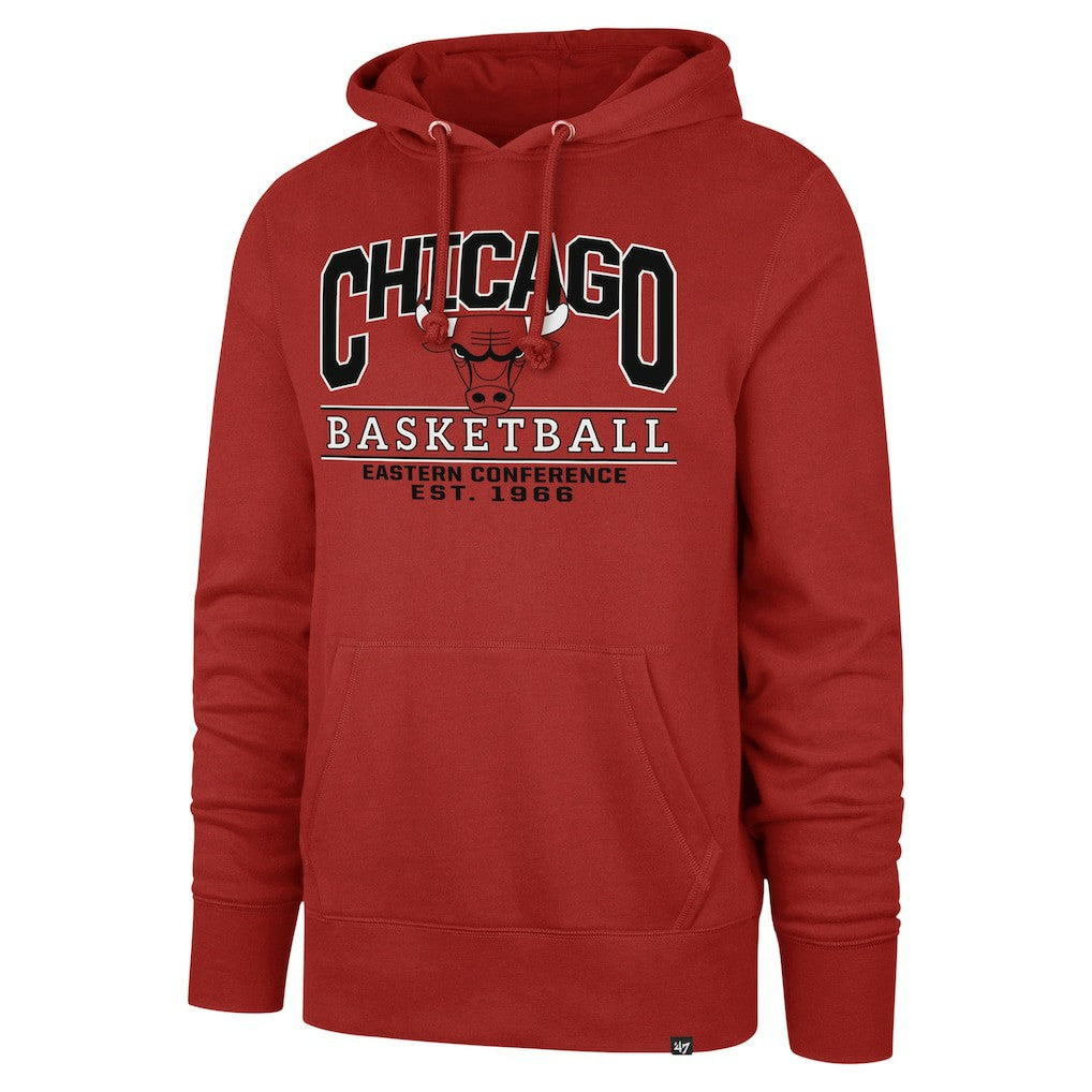 Chicago Bulls '47 Unisex Good Call Headline Pullover Hoodie Red - 47 brand