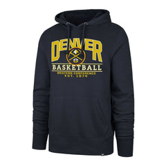 Denver Nuggets '47 Unisex Good Call Headline Pullover Hoodie Navy - 47 brand