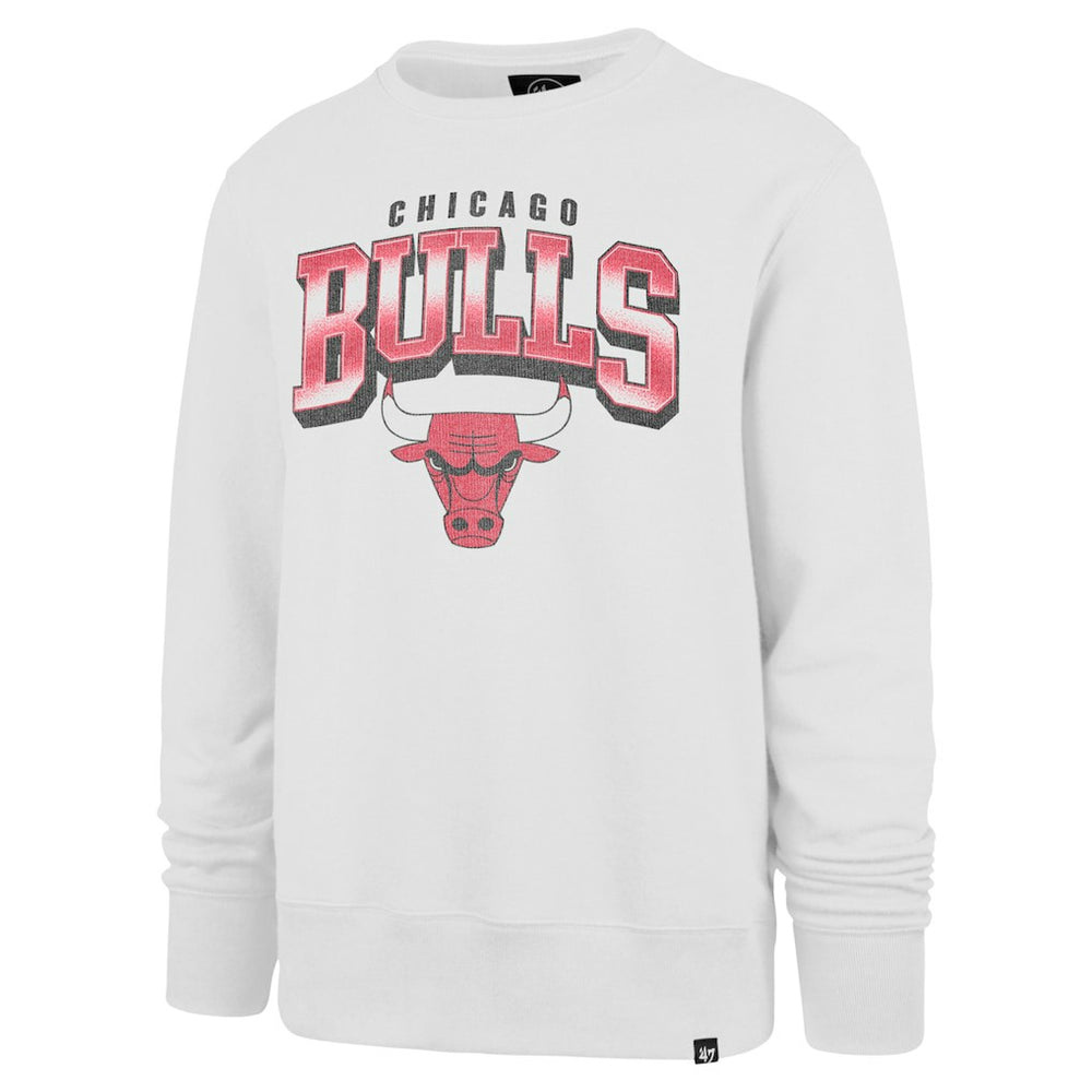 Chicago Bulls '47 Spotlight Headline Pullover Sweatshirt White - 47 brand