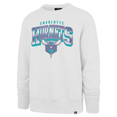 Charlotte Hornets '47 Spotlight Headline Pullover Sweatshirt White - 47 brand