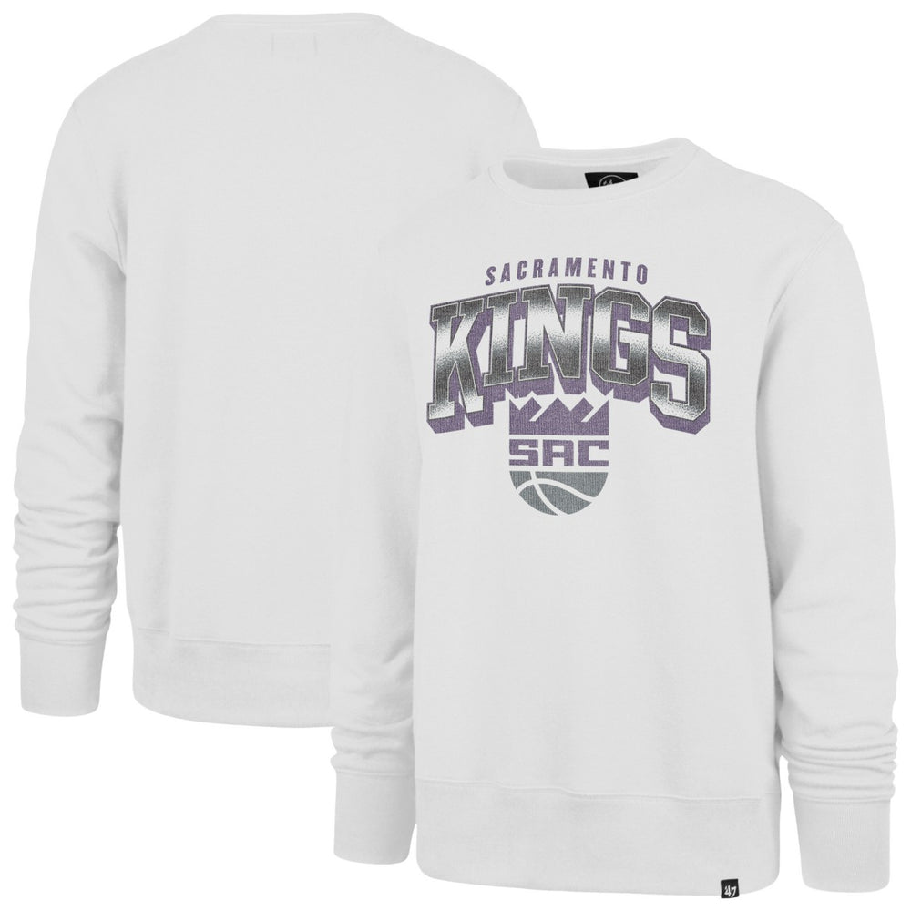 Sacramento Kings '47 Spotlight Headline Pullover Sweatshirt White - 47 brand