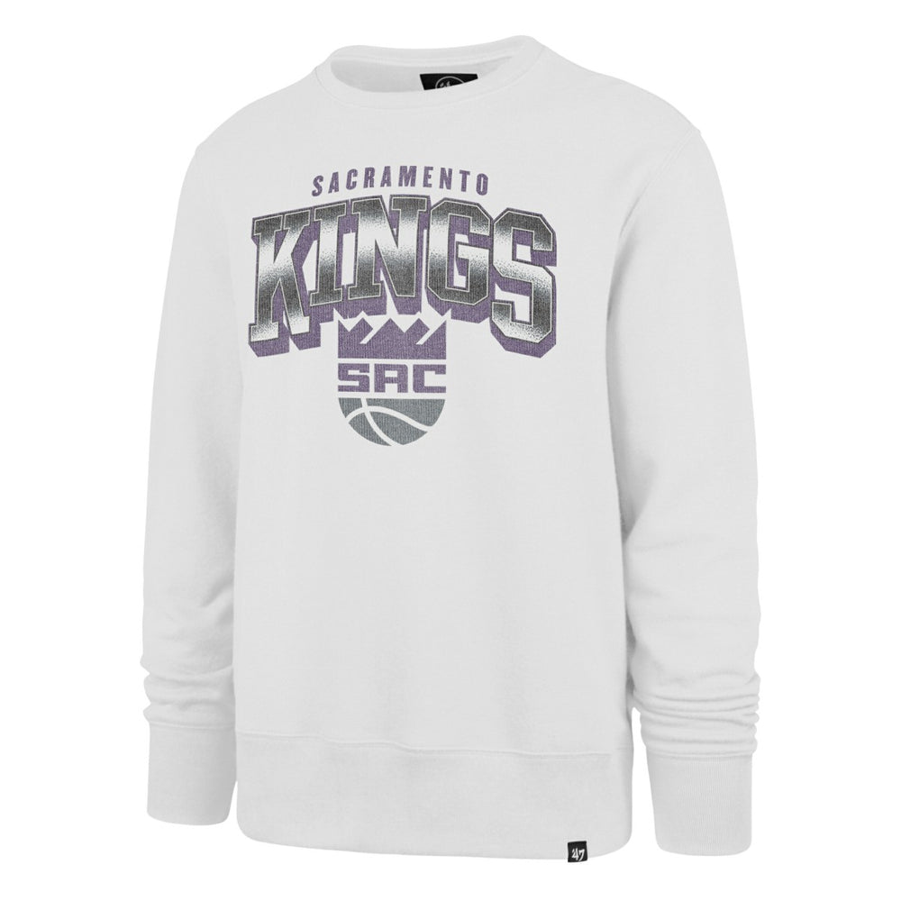 Sacramento Kings '47 Spotlight Headline Pullover Sweatshirt White - 47 brand