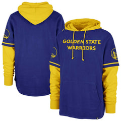 Golden State Warriors '47 Trifecta Shortstop Pullover Hoodie Royal - 47 brand