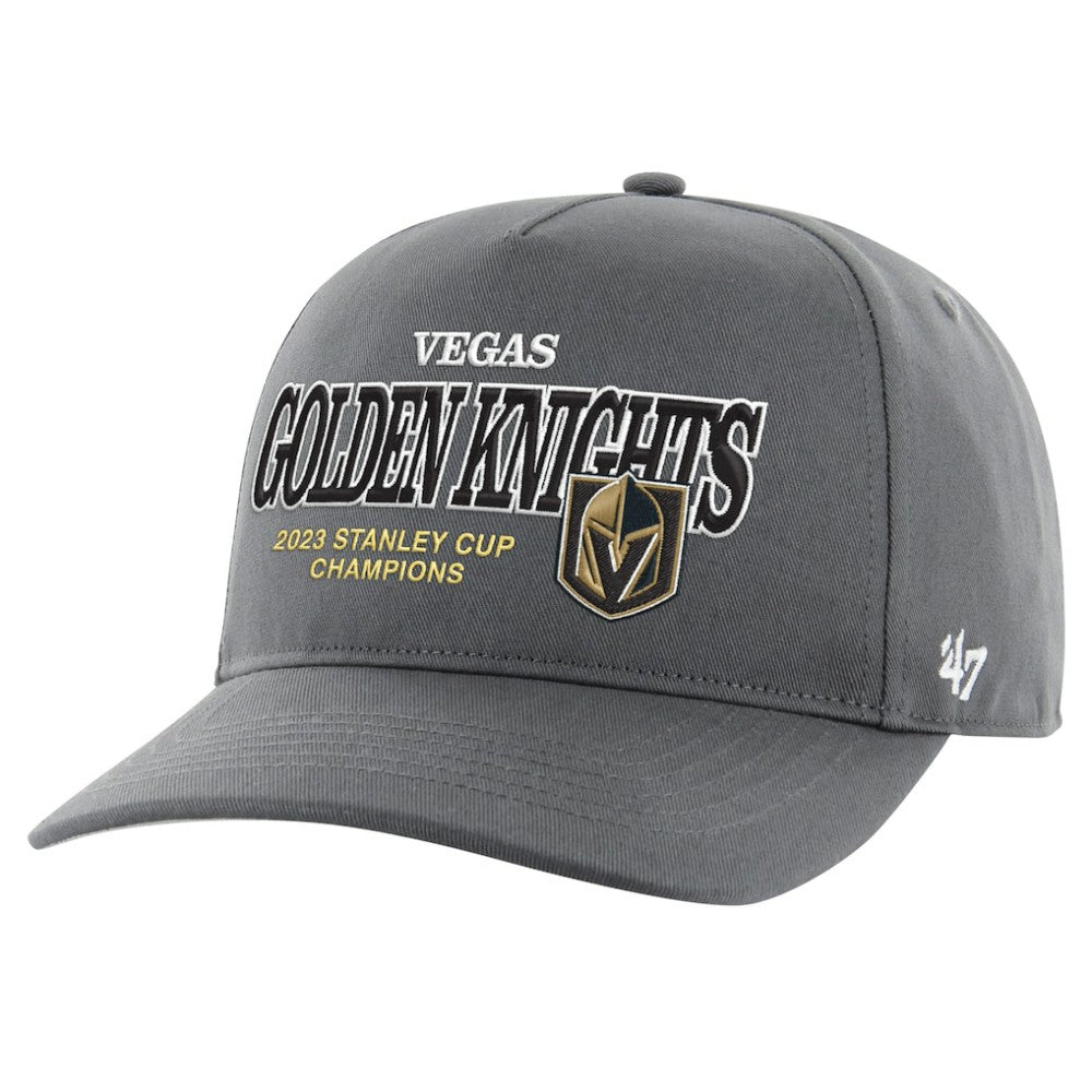 Vegas Golden Knights '47 2023 Stanley Cup Champions Penalty Box Hitch Adjustable Hat - Charcoal | US 201422854