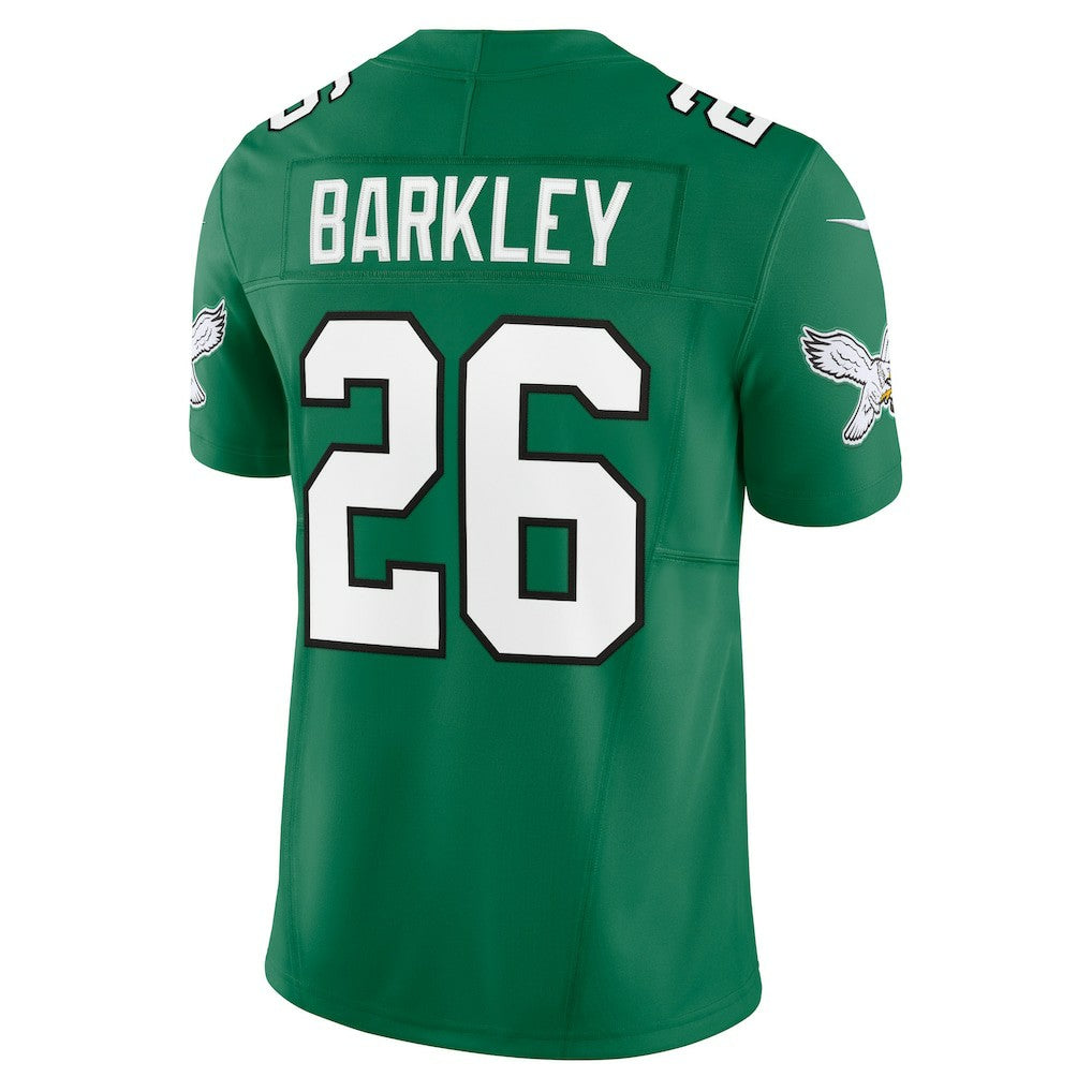 Saquon Barkley Philadelphia Eagles Alternate Vapor F.U.S.E. Limited Jersey - Kelly Green Jerseys