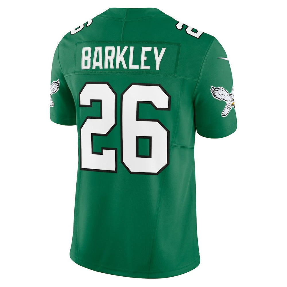 Saquon Barkley Philadelphia Eagles Alternate Vapor F.U.S.E. Limited Jersey - Kelly Green Jerseys