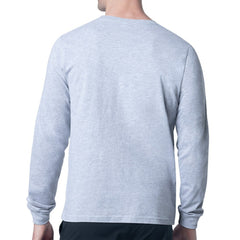 New York Islanders Starter Player Grid Long Sleeve T-Shirt - Heather Gray | US 201424524
