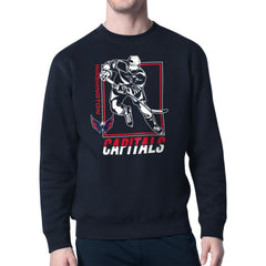 Washington Capitals Starter Player Grid Fleece Pullover Sweatshirt - Navy | US 201424781