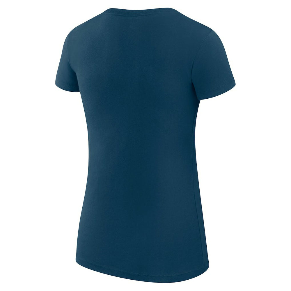 Minnesota Timberwolves G-III 4Her by Carl Banks Women's Super-Slim Fit Lightweight Heart T-Shirt Navy