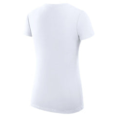 Indiana Pacers G-III 4Her by Carl Banks Women's Super-Slim Fit Lightweight Heart V-Neck T-Shirt White