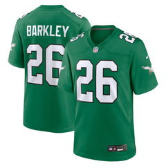 Saquon Barkley Philadelphia Eagles Alternate Game Jersey - Kelly Green Jerseys