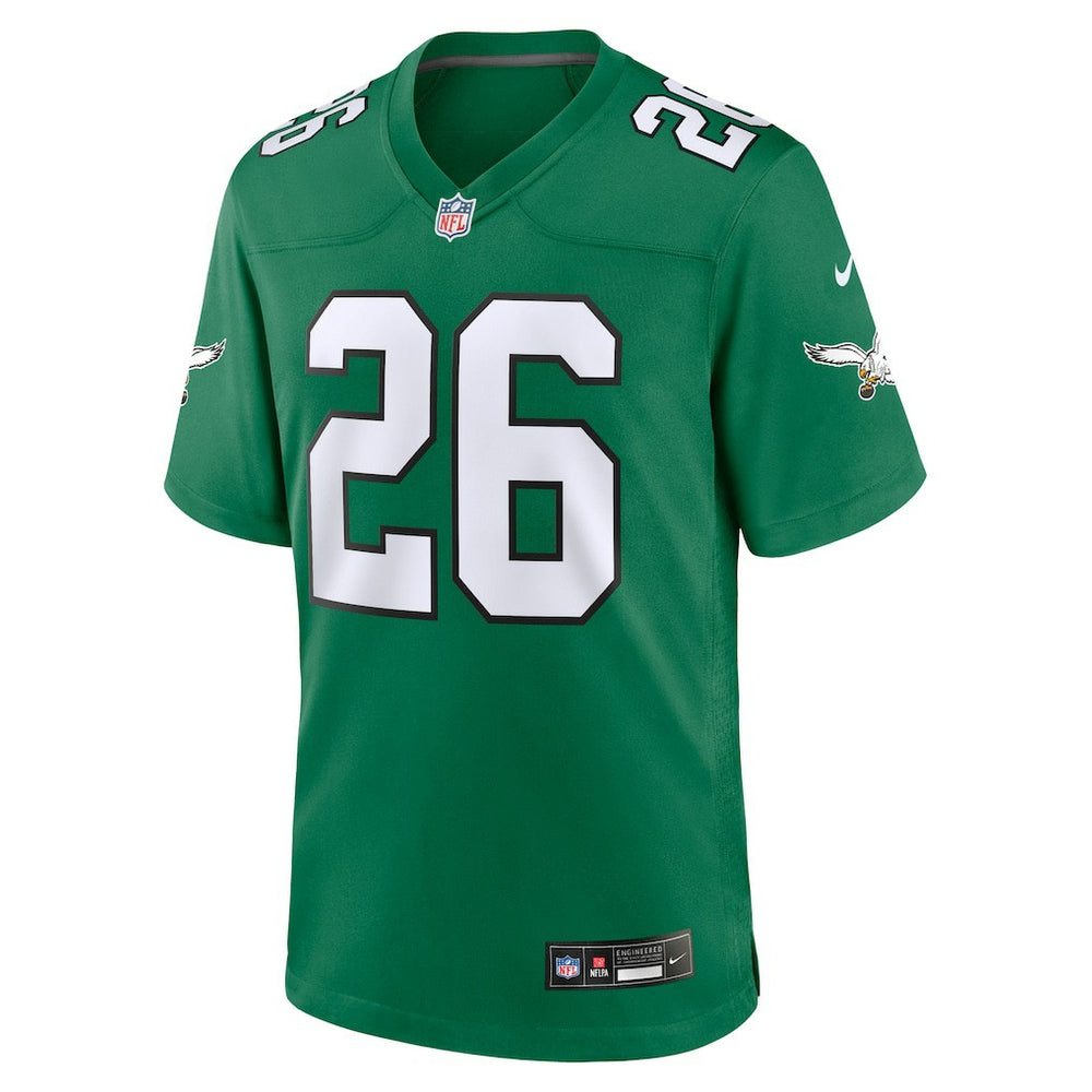 Saquon Barkley Philadelphia Eagles Alternate Game Jersey - Kelly Green Jerseys