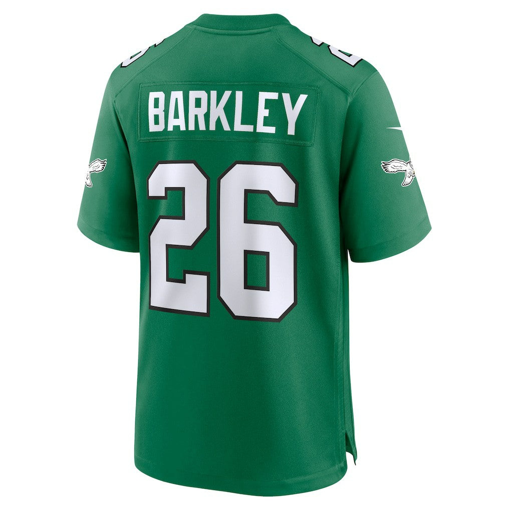 Saquon Barkley Philadelphia Eagles Alternate Game Jersey - Kelly Green Jerseys