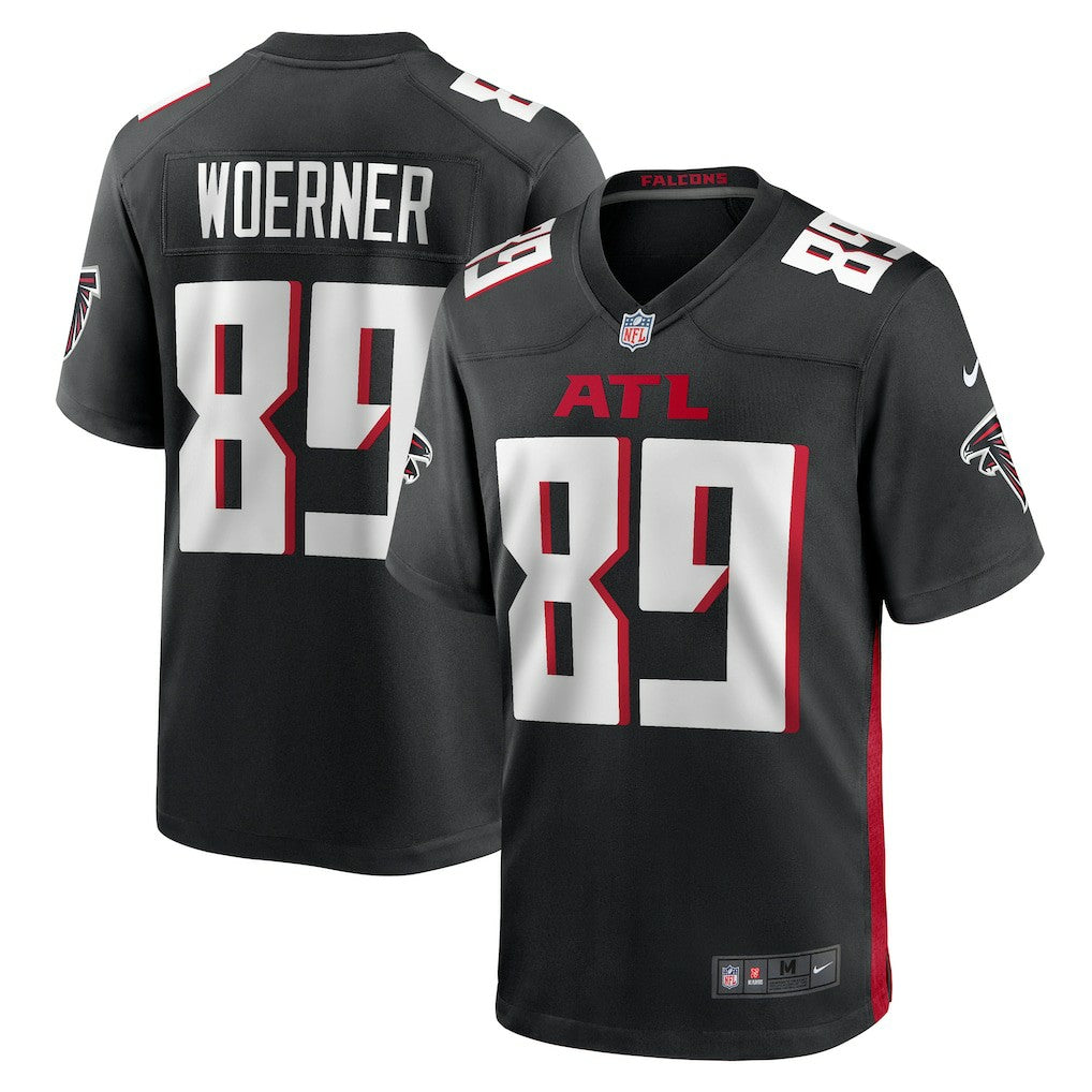 Charlie Woerner Atlanta Falcons Game Jersey - Black Jerseys