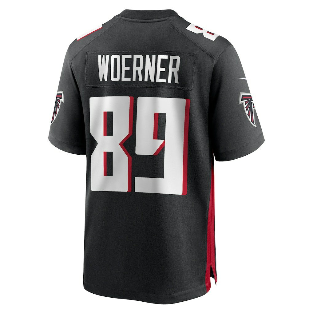 Charlie Woerner Atlanta Falcons Game Jersey - Black Jerseys