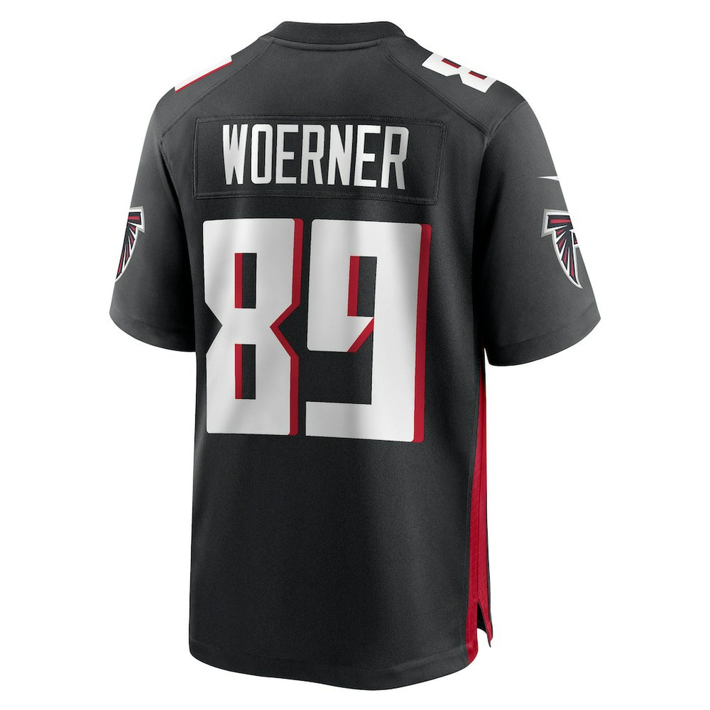 Charlie Woerner Atlanta Falcons Game Jersey - Black Jerseys