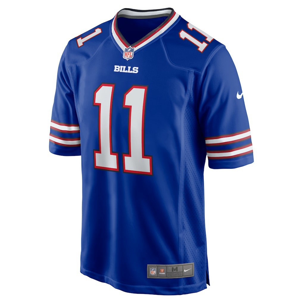 Mitchell Trubisky Buffalo Bills Game Jersey - Royal Jerseys