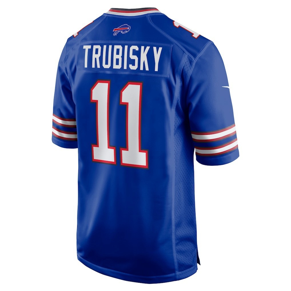 Mitchell Trubisky Buffalo Bills Game Jersey - Royal Jerseys