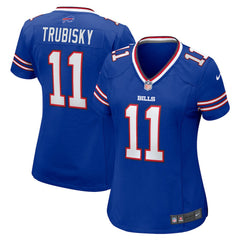 Mitchell Trubisky Buffalo Bills Women's Game Jersey - Royal Jerseys