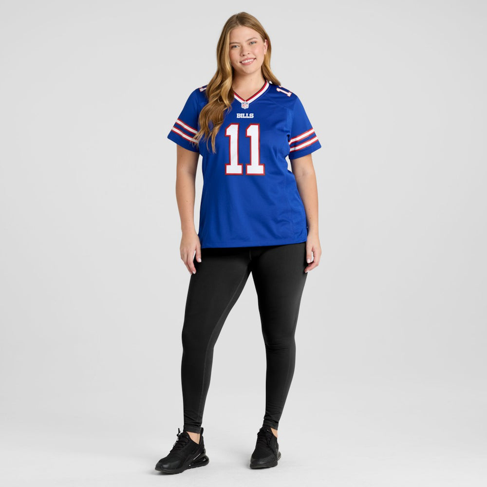 Mitchell Trubisky Buffalo Bills Women's Game Jersey - Royal Jerseys