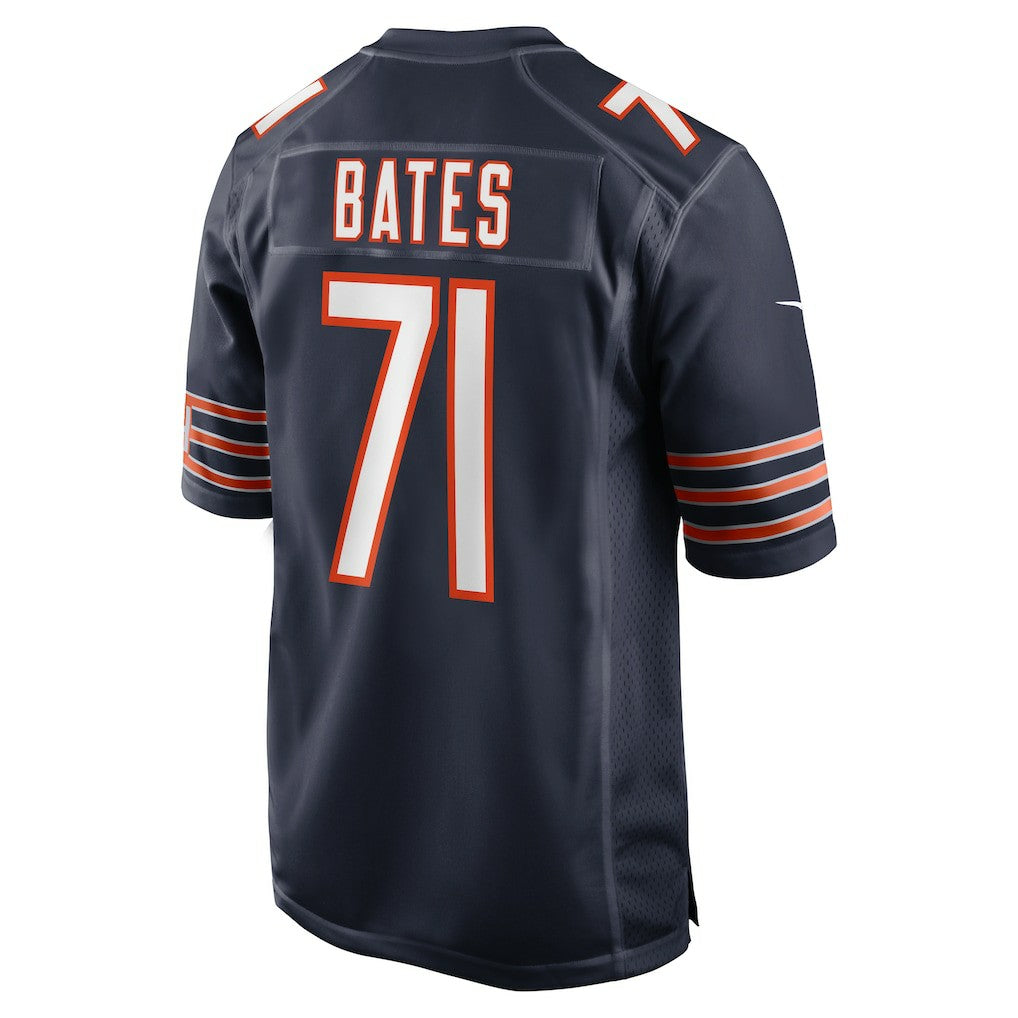 Ryan Bates Chicago Bears Game Jersey - Navy Jerseys