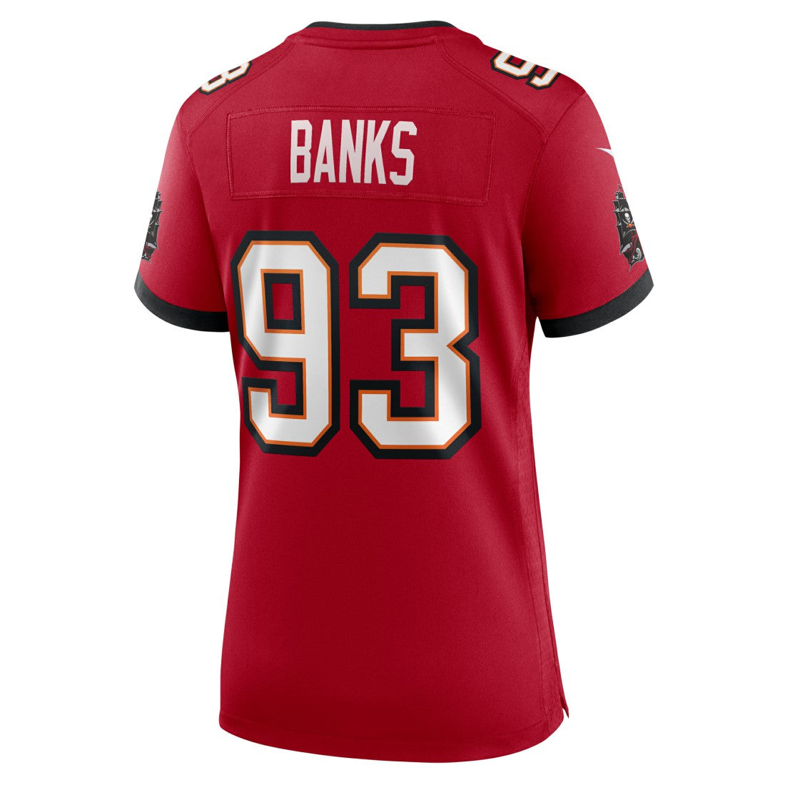 Eric Banks Tampa Bay Buccaneers Women's Game Jersey - Red Jerseys