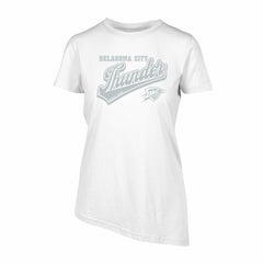 Oklahoma City Thunder Levelwear Women's Birch Sweep T-Shirt White