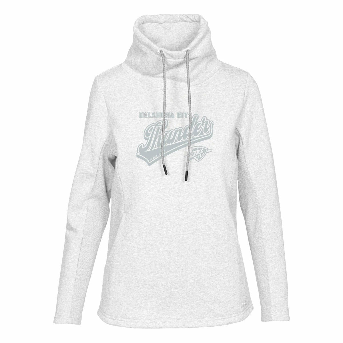 Oklahoma City Thunder Levelwear Women's Loop Sweep Pullover Sweatshirt Cream