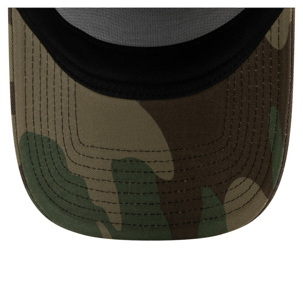 Colorado Rockies New Era Woodland Team Pop 9FORTY A-Frame Adjustable Hat - Camo Hats