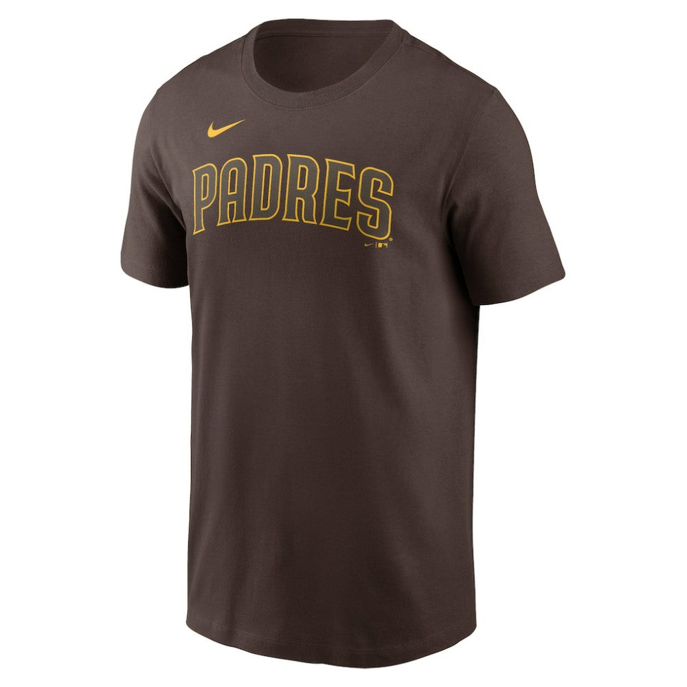Jackson Merrill San Diego Padres Nike Fuse Name & Number T-Shirt - Brown T-shirts