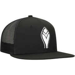 Atlanta Braves New Era 59FIFTY Trucker Fitted Hat - Black Hats
