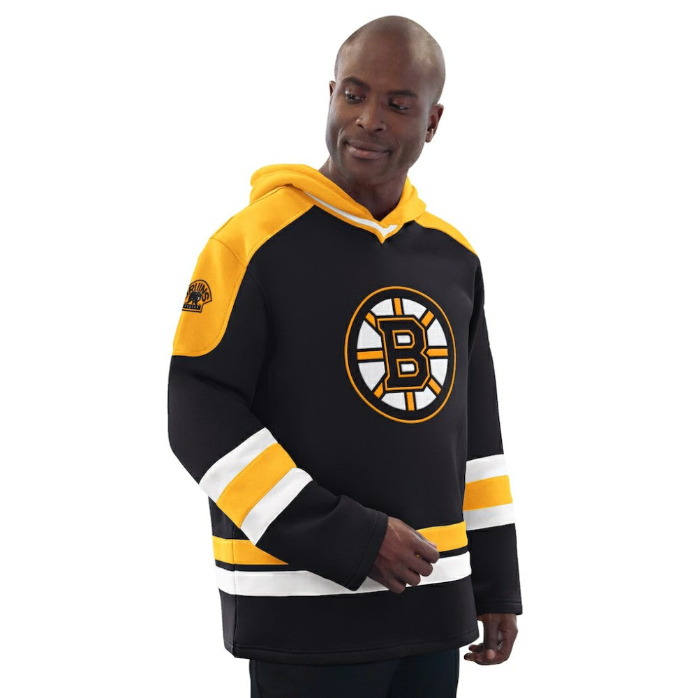 Boston Bruins Starter Hockey Pullover Hoodie - Black/Gold | US 201432137