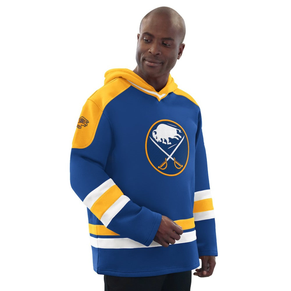 Buffalo Sabres Starter Hockey Pullover Hoodie - Royal/Gold | US 201432138