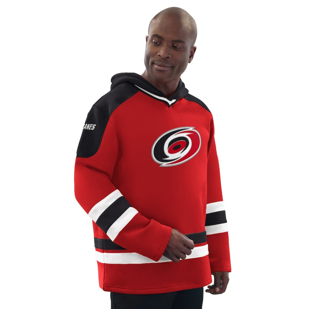 Carolina Hurricanes Starter Hockey Pullover Hoodie - Red/Black | US 201432144