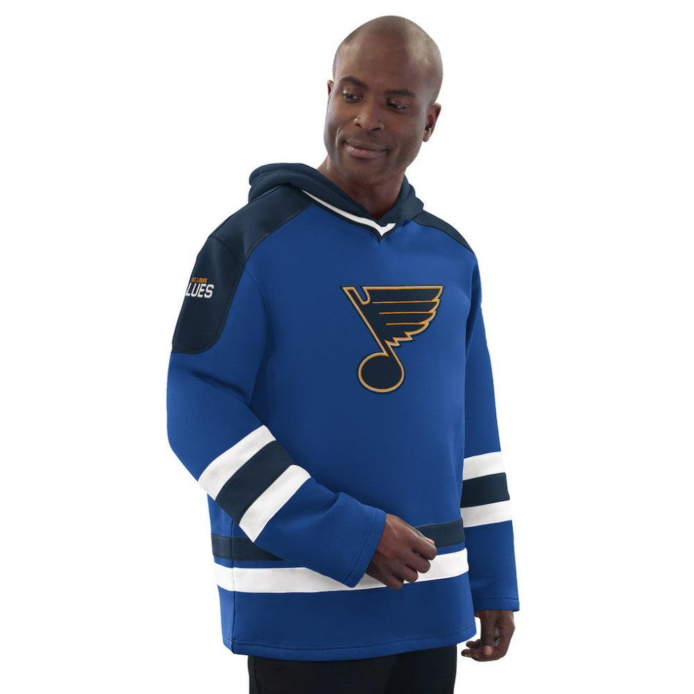 St. Louis Blues Starter Hockey Pullover Hoodie - Blue/Navy | US 201432152